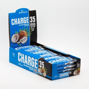 Charge 35 - Barretta proteica gusto Coconut Box