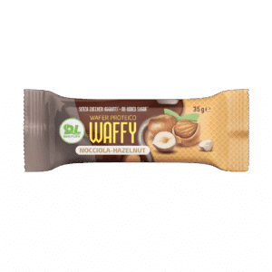 Wafer proteico Protein Waffy Nocciola