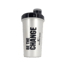 Shaker BE THE CHANGE - Bianco nero