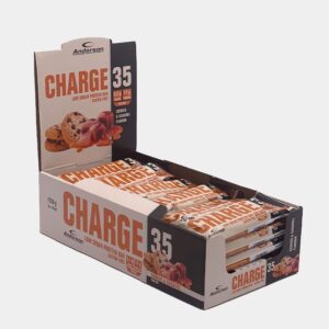 Charge 35 - Barretta proteica gusto Cookies & caramel Box