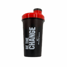 Shaker BE THE CHANGE - Nero rosso