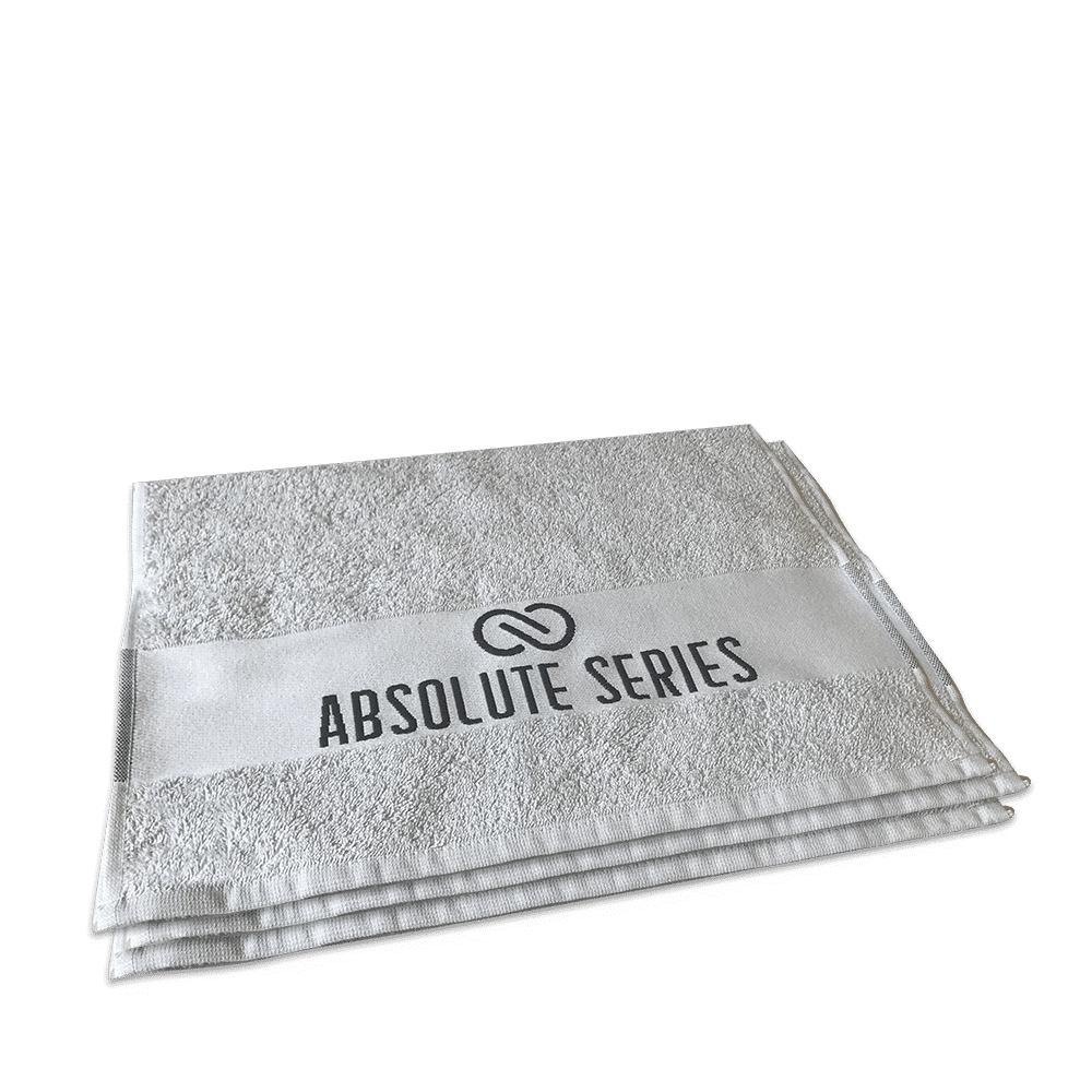 Telo da palestra Absolute Series in puro cotone italiano
