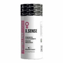 X.SENSE 30 cpr: Integratore stimolante per il benessere femminile Più desiderio. Più energia. Più equilibrio.